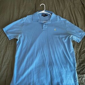 Ralph Lauren Men's Light Blue Polo Shirt